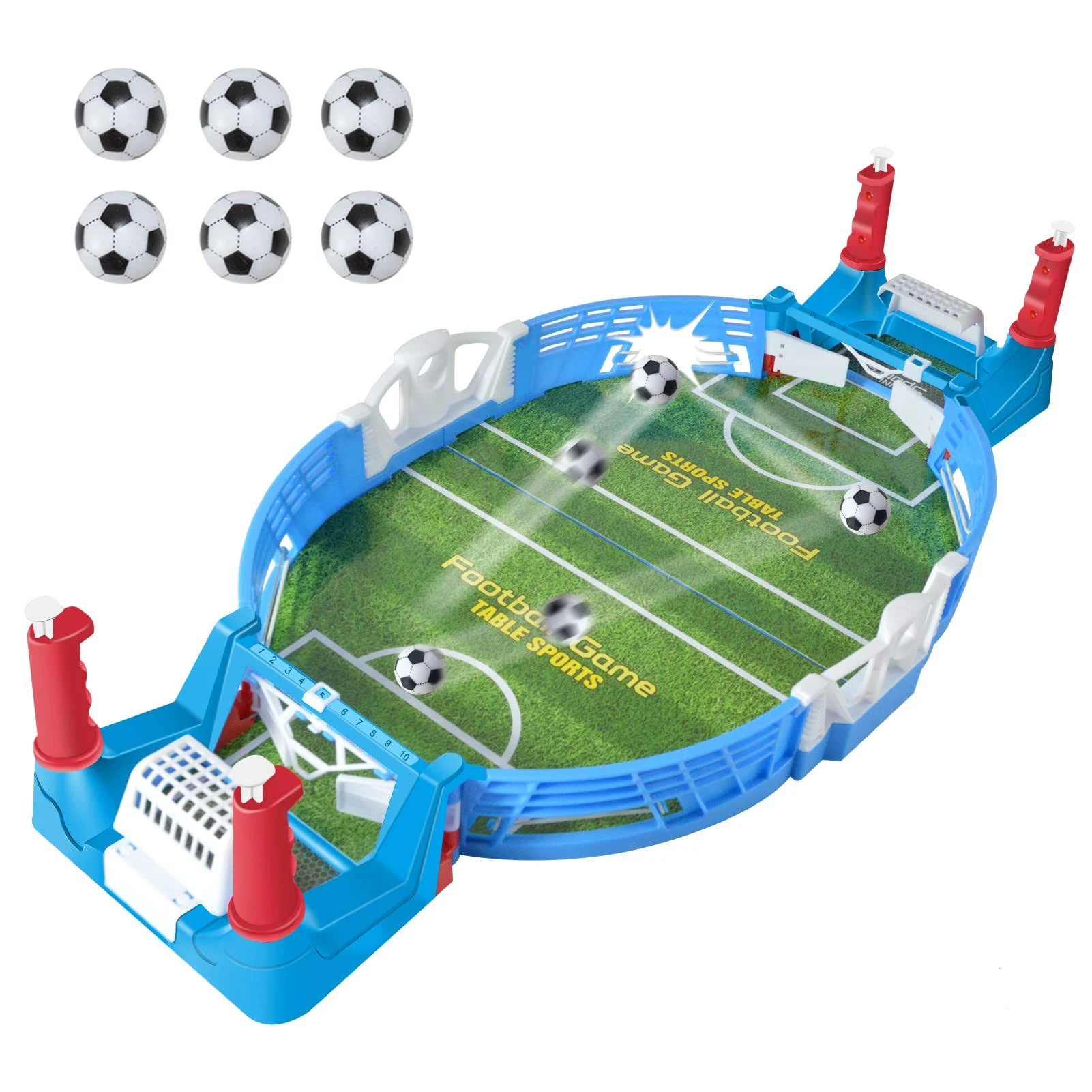 Mini Foosball Games, Tabletop Football Soccer Pinball For Indoor Game Room, Table ...