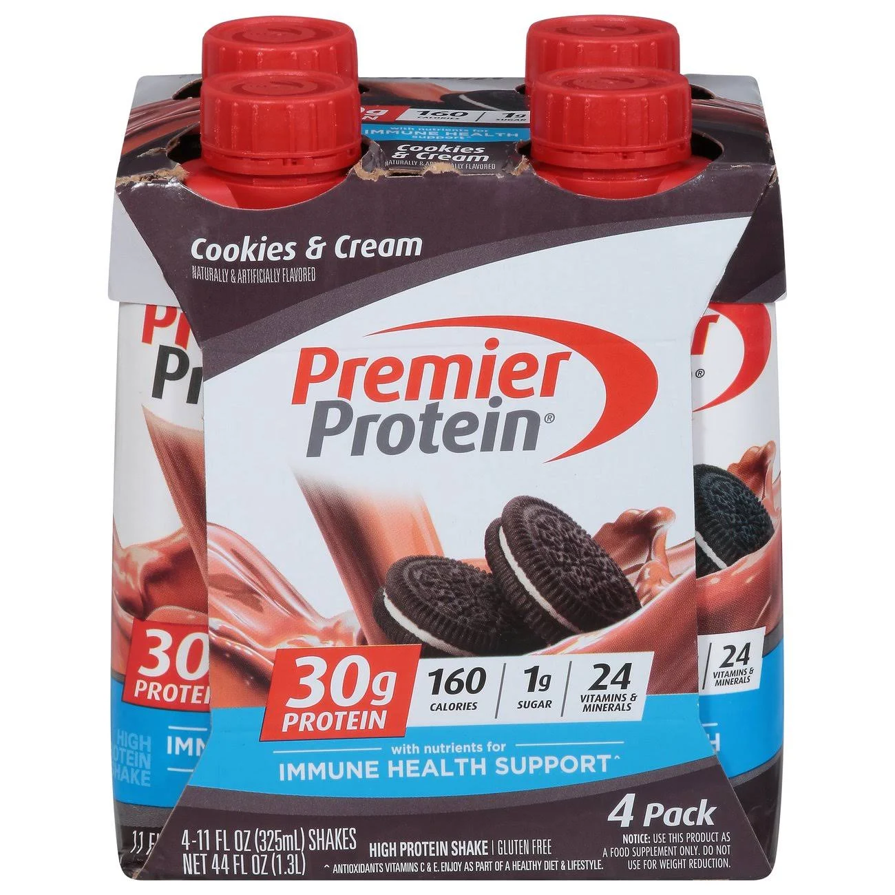 Premier Protein Drink, Cookies & Cream - 4 ct