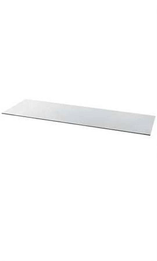 SSWBasics Tempered Glass Shelf - 14" W x 48" L x 3/16"