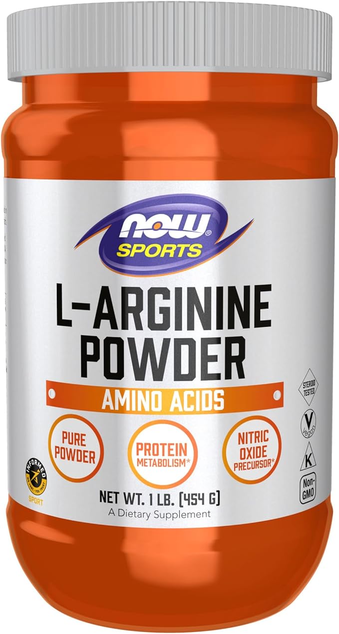 NOW Foods L-Arginine Powder - 1 lb tub