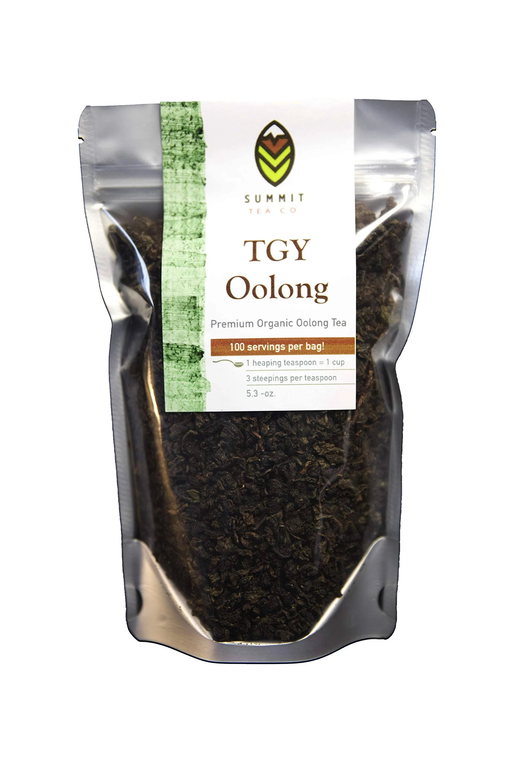 Summit Tea Company Tie Guan Yin Oolong Tea Iron Goddess of Mercy Net Wt. 5.3oz.