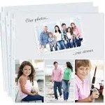 Dunwell Scrapbook Page Protectors 12x12 25 Pack Fits 3 Ring Scrapbook Album 12x12 Binder Holds 150 4x6 Vertical Photos Inc