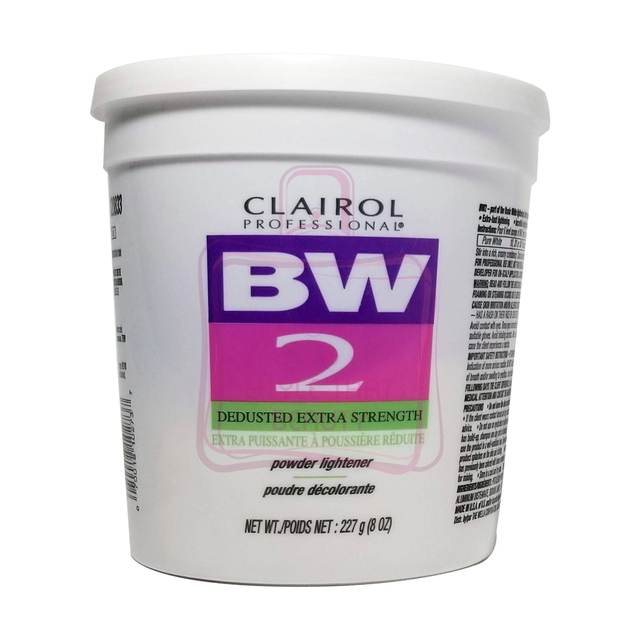 Clairol Bw2 Dedusted Extra Strength Powder Lightener Up to 9 levels of lift 1 oz