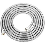 OIETON Extra Long Shower Hose 118 Inches, Flexible Stainless Steel Handheld Shower Hose, Anti-explosion Anti-Kink Leakproof Hose,Replacement Metal