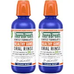 TheraBreath 24 Hour Healthy Gums Periodontist Formulated Oral Rinse, 16 Ounce (Pack of 2)