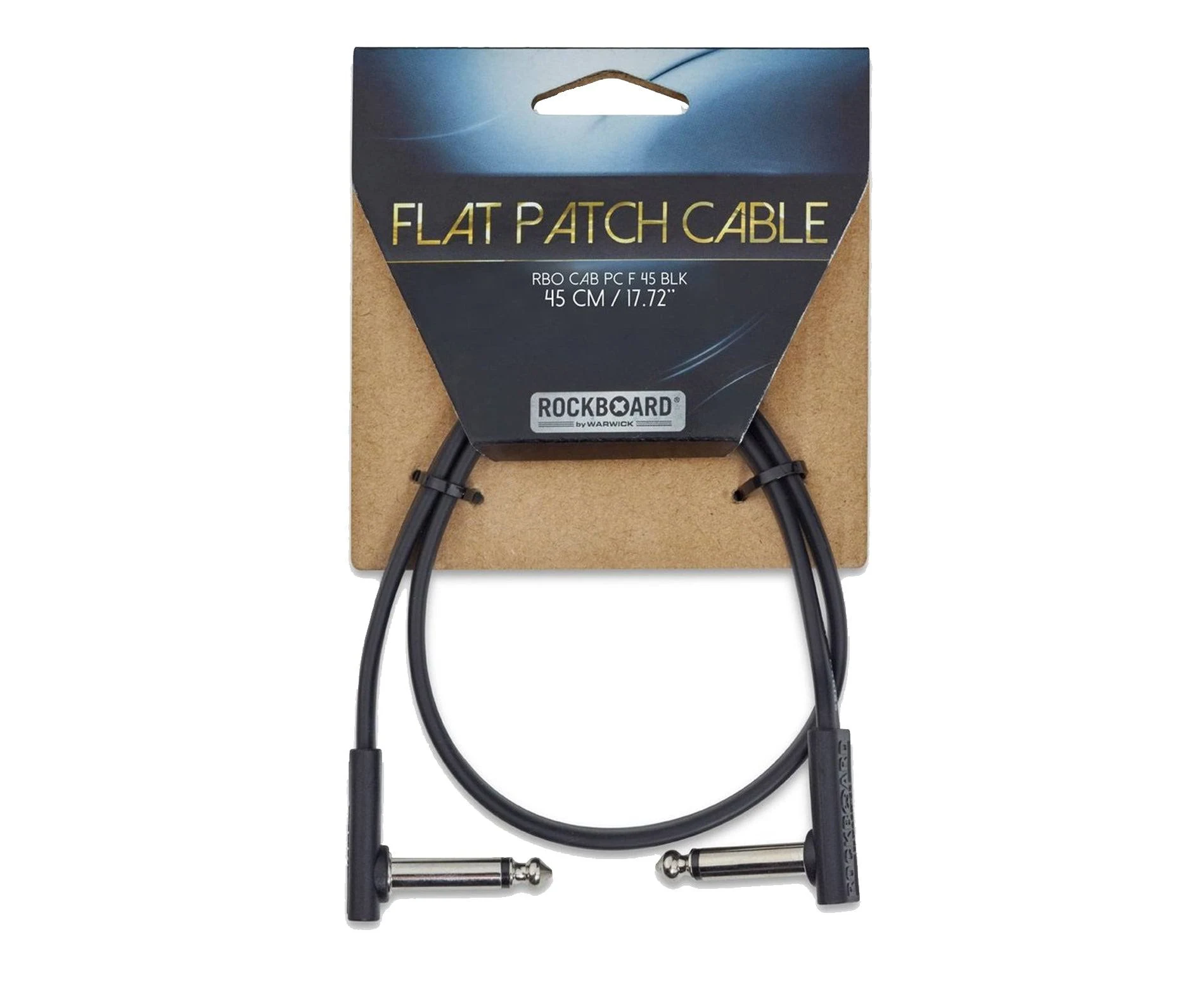 Flat Patch Cable Black 45 cm (17.72")