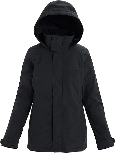 Burton Womens Jet Set Jacket, True Black Heather New , Medium