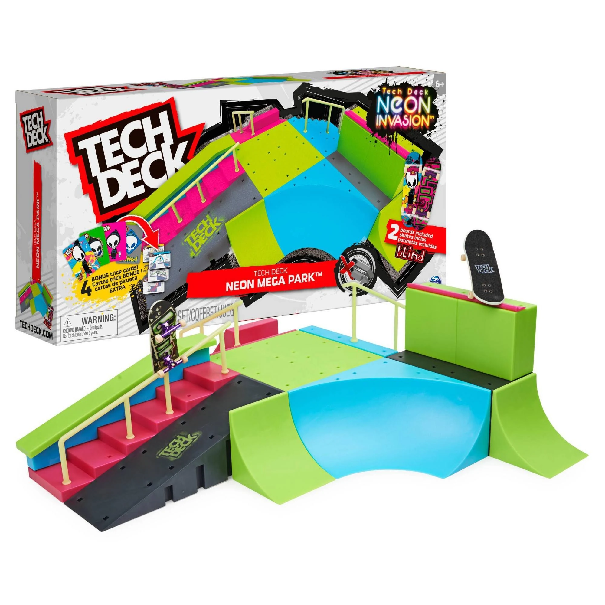 Tech Deck Neon Mega Park X-Connect Creator