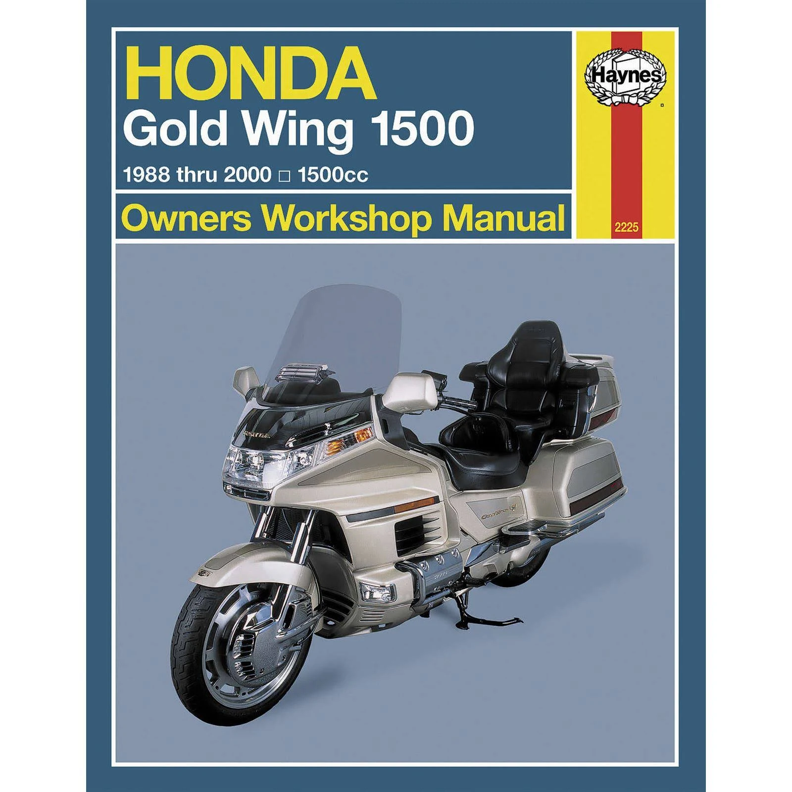 HAYNES MANUAL, Gold WING 1500, Motorcycle, Service Manual, Honda 88-00