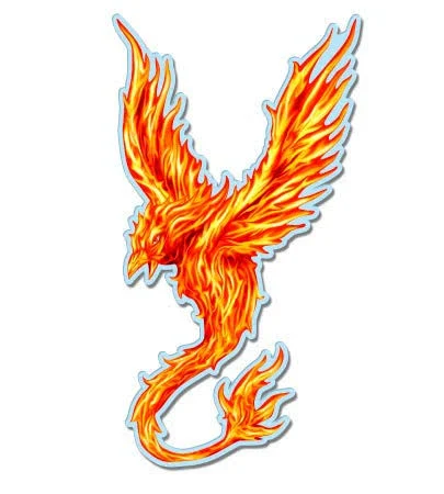 Phoenix - Vinyl Sticker Waterproof Decal