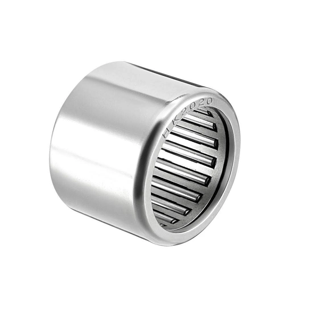 uxcell HK2020 Drawn Cup Needle Roller Bearings, Open End, 20mm Bore Dia, 26mm OD, 20mm Width (Pack of 1)