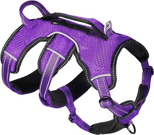 Tuff Pupper Updated for 2022 - Tracker No Escape Dog Harness Dual Escape Proof ...