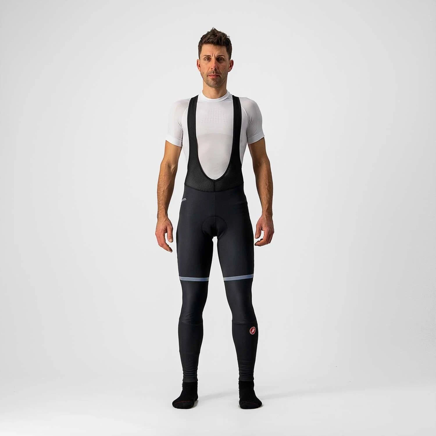 Castelli Men's Polare 3 Bibtight for Road and Gravel Biking I Cycling