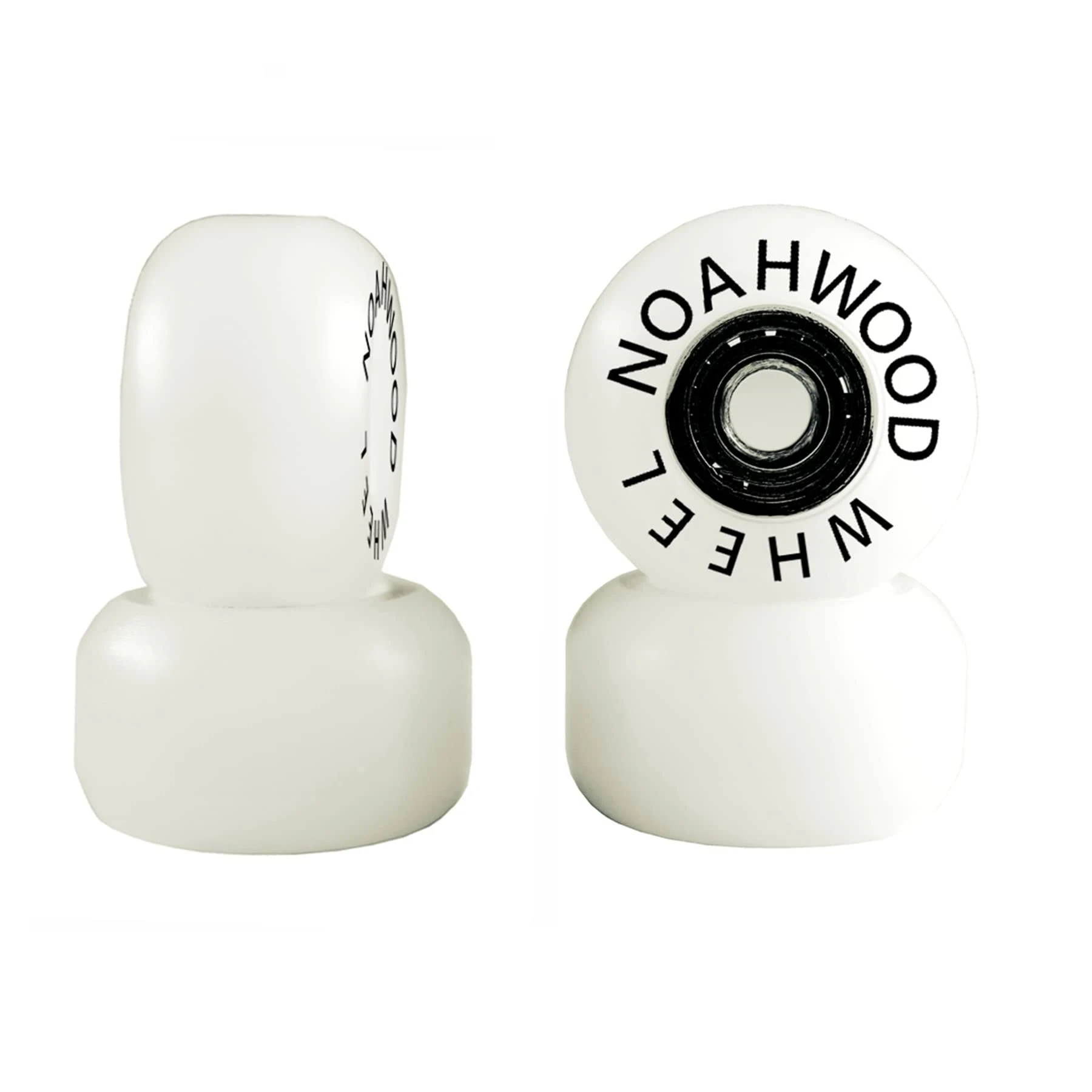 NOAHWOOD Fingerboards Pro Parts Handmade Wheel White II Black Logo 4