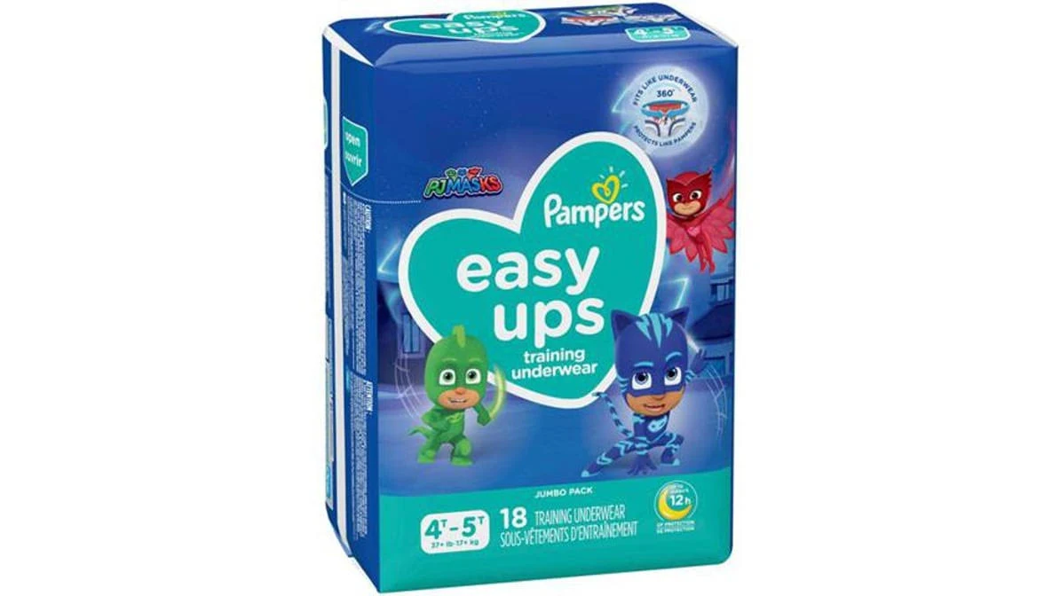 Pampers Easy Ups PJ Mask Training Pants Toddler Boys Size 5T/6T 84 Count (Select for More Options)