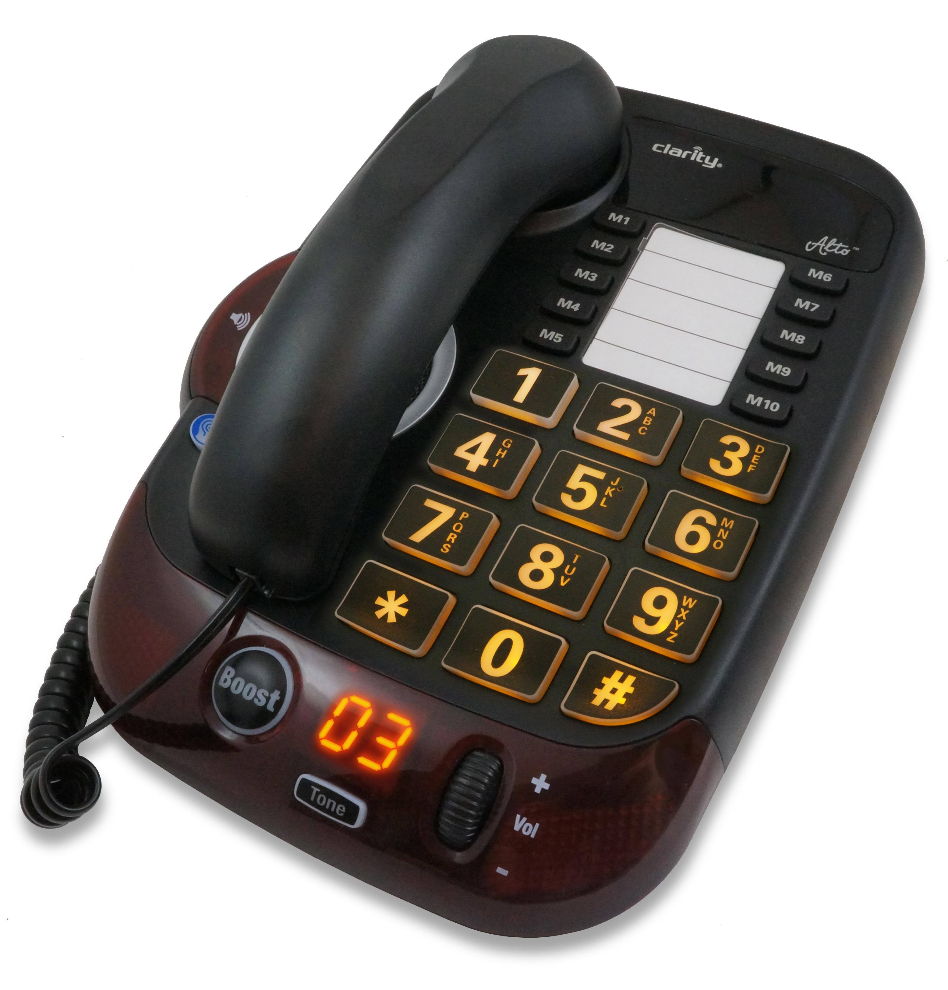 Clarity 54005.001 Alto(TM) Amplified Corded Phone