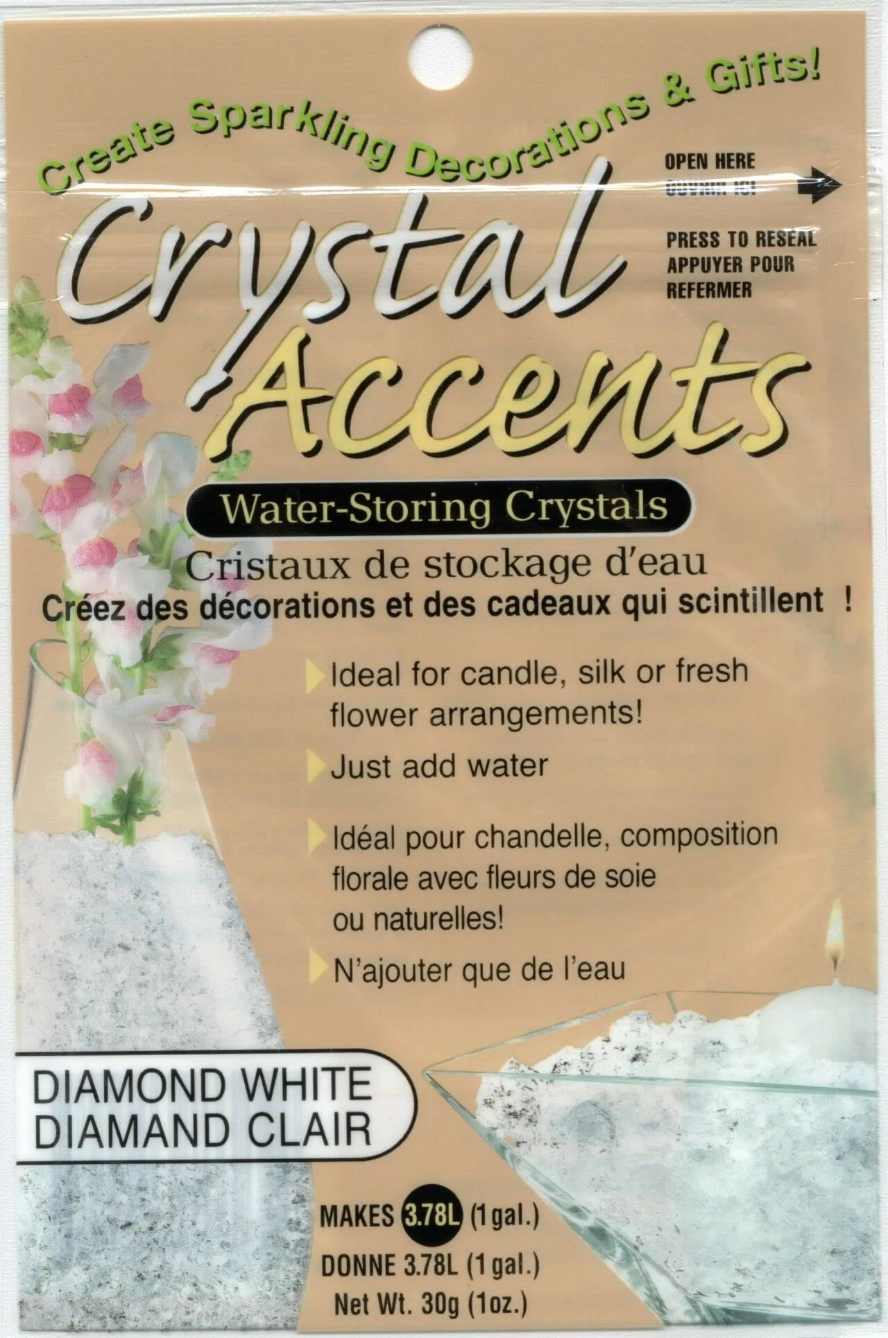 CA-25D Diamond White 1-Ounce Bag