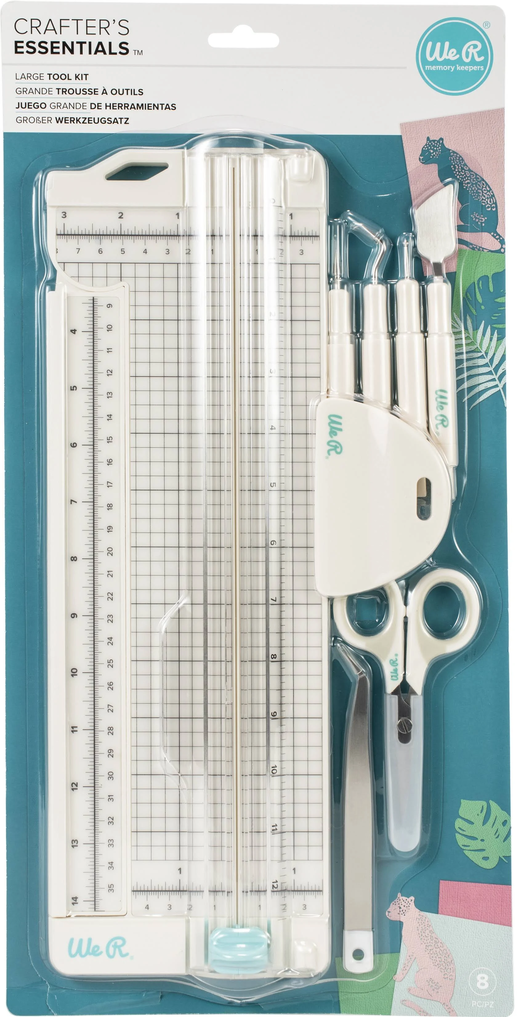 We R Memory Keepers Large Hand Tools Kit-8 Pieces