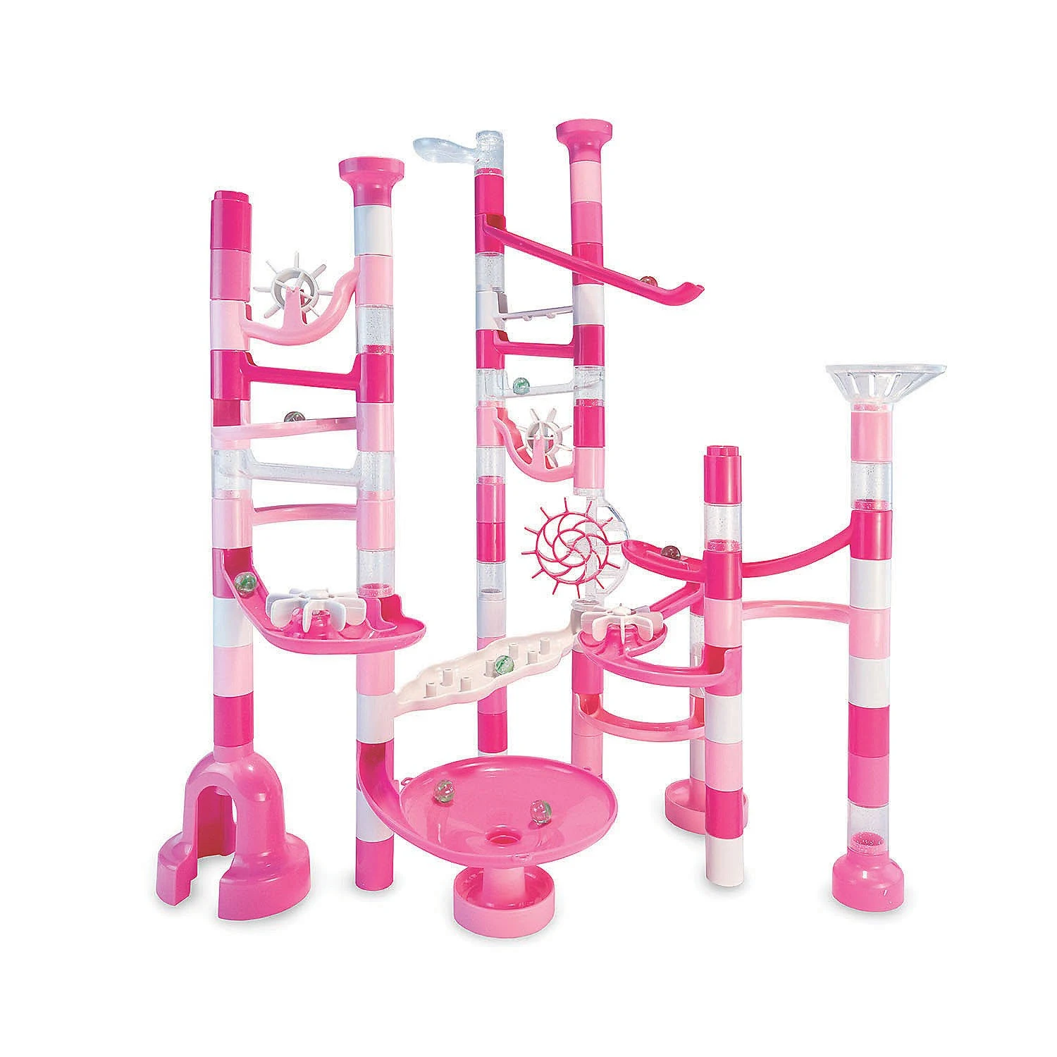 MindWare Marble Run Sets (Sparkle Marble Run 70 Plus Add-On Set)