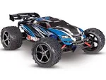 Traxxas - 1/16 Scale E-Revo: 4x4 Monster Truck w/USB-C (Blue)