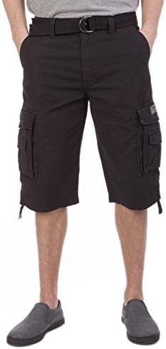 Unionbay Men's Cordova Belted Messenger Cargo Short - Reg and Big and Tall Sizes