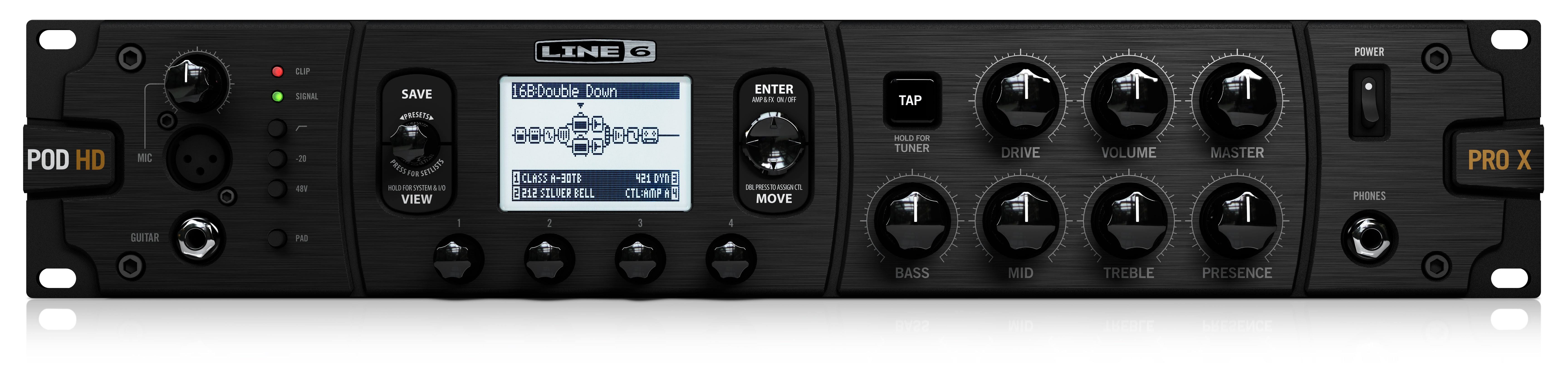 Line 6 POD HD Pro X Guitar Multi-Effects Processor