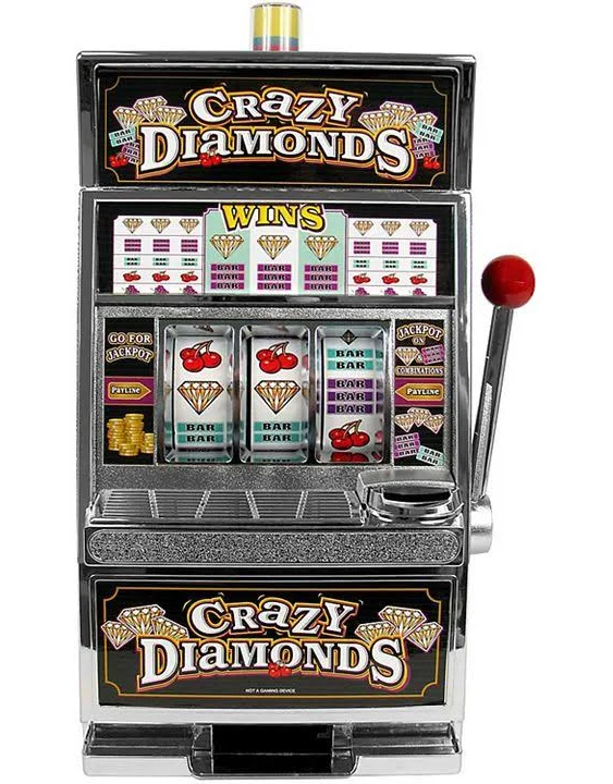 Trademark Global Crazy Diamonds Slot Machine Bank