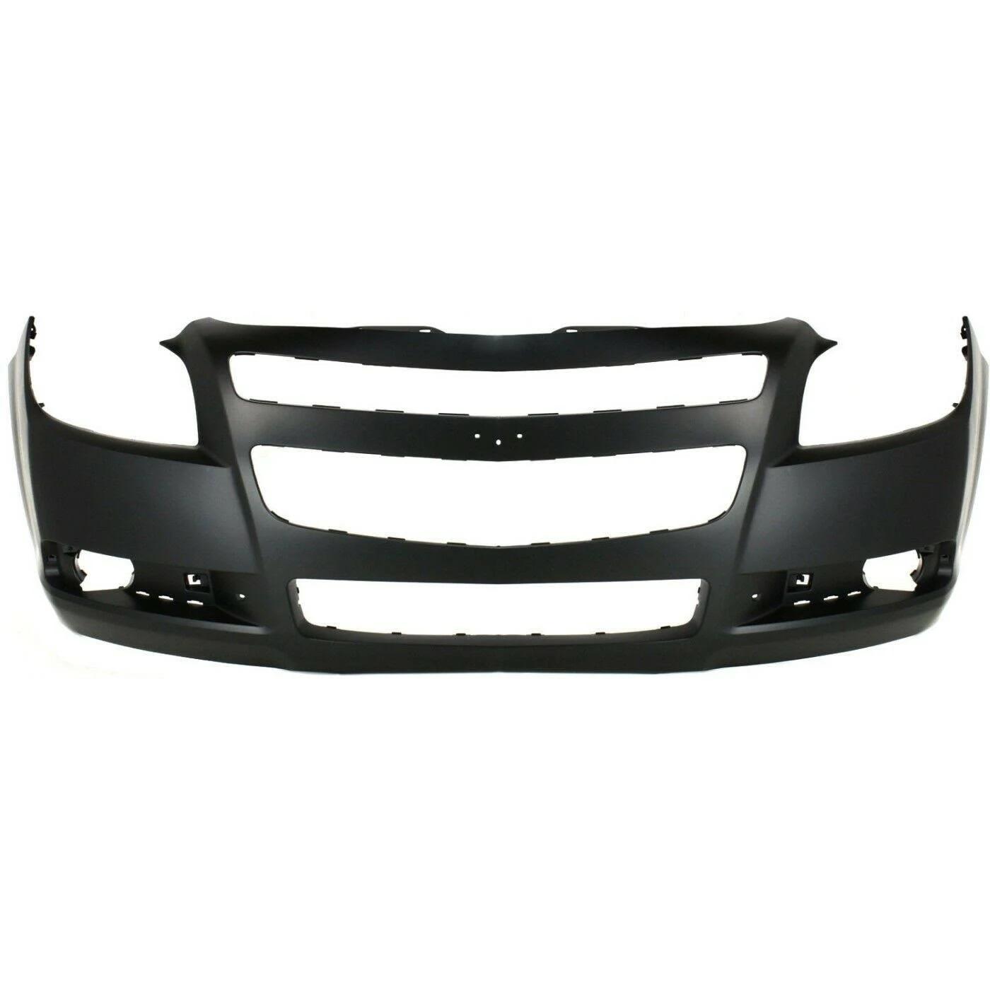 FitParts Compatible with Front Bumper Cover 2008-2012 Chevrolet Malibu LS LT LTZ Hybrid Sedan 08-12. New, Primed and Ready for Paint. with Fog Light Holes. GM1000858 11745806 2009 2010 2011