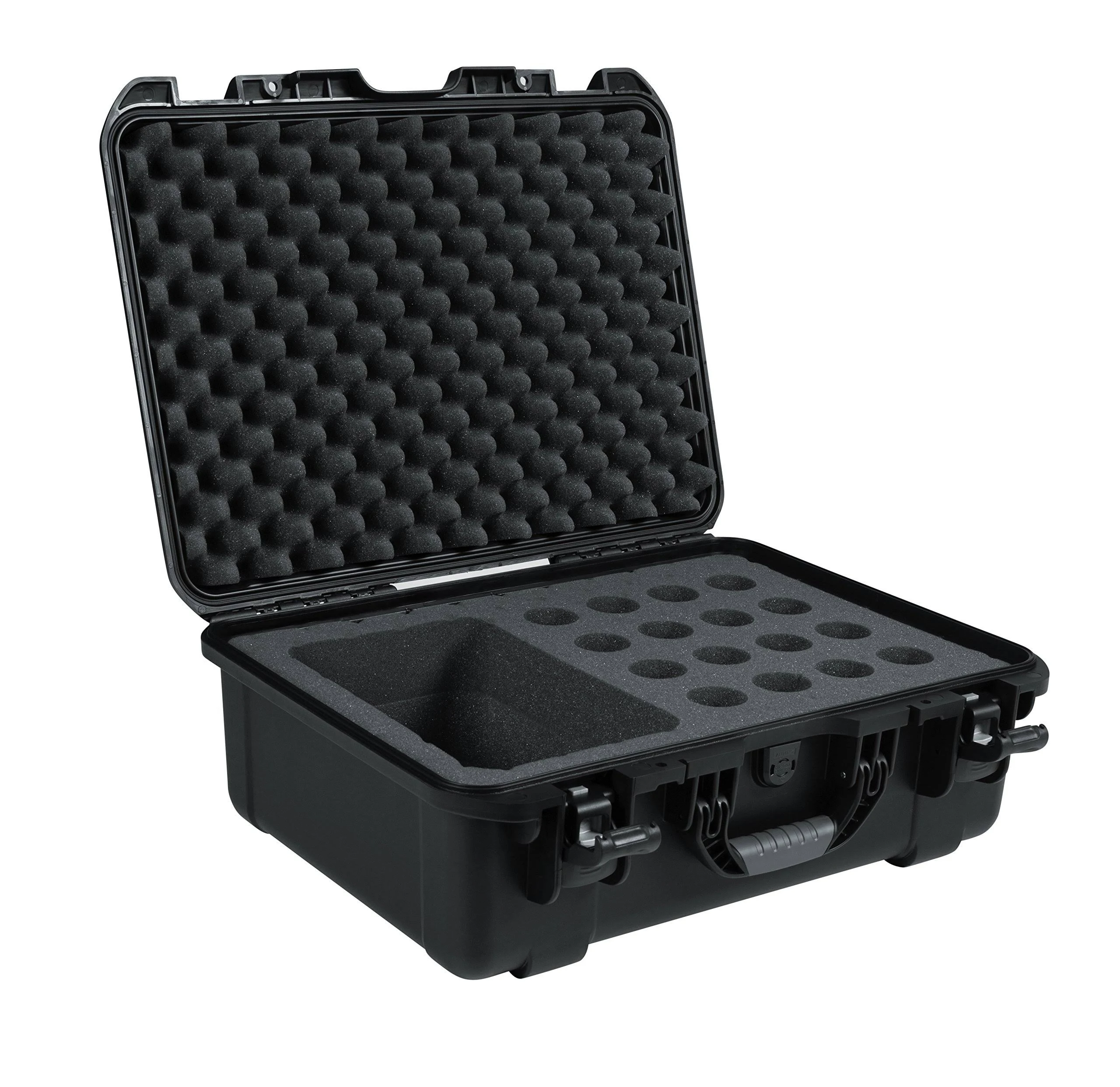 Gator GM-16-MIC-WP Waterproof Microphone Case 16 Mics