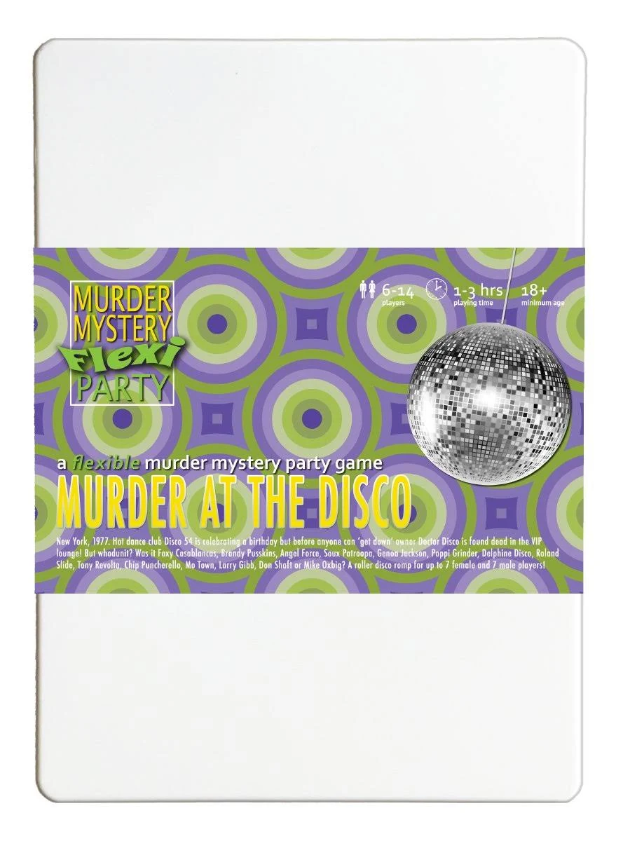 Murder Mystery Flexi Party Murder at The Disco 6-14 Player