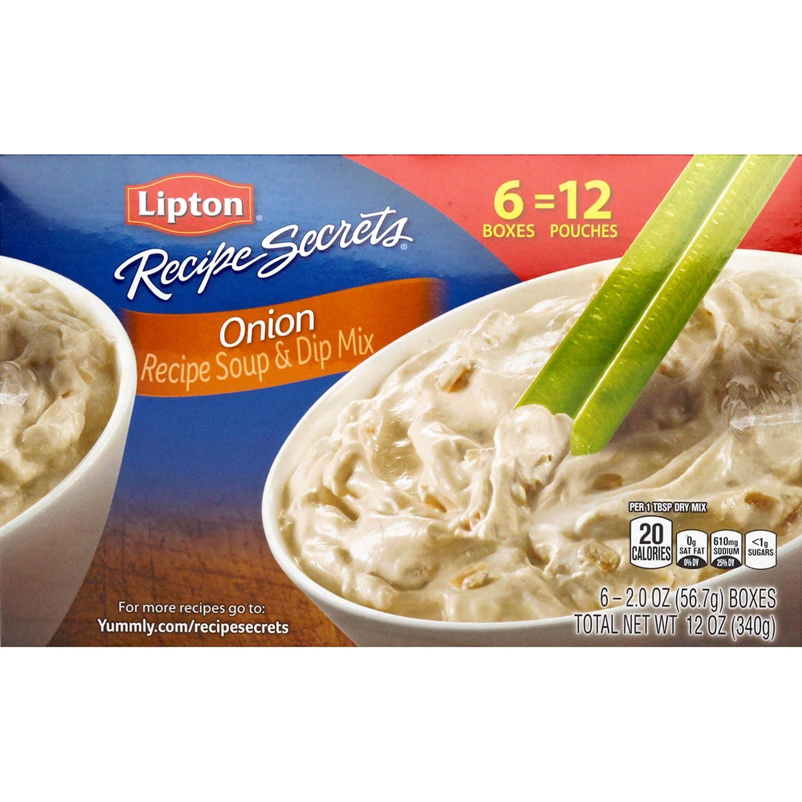 Lipton Recipe Secrets Onion Recipe Soup & Dip Mix