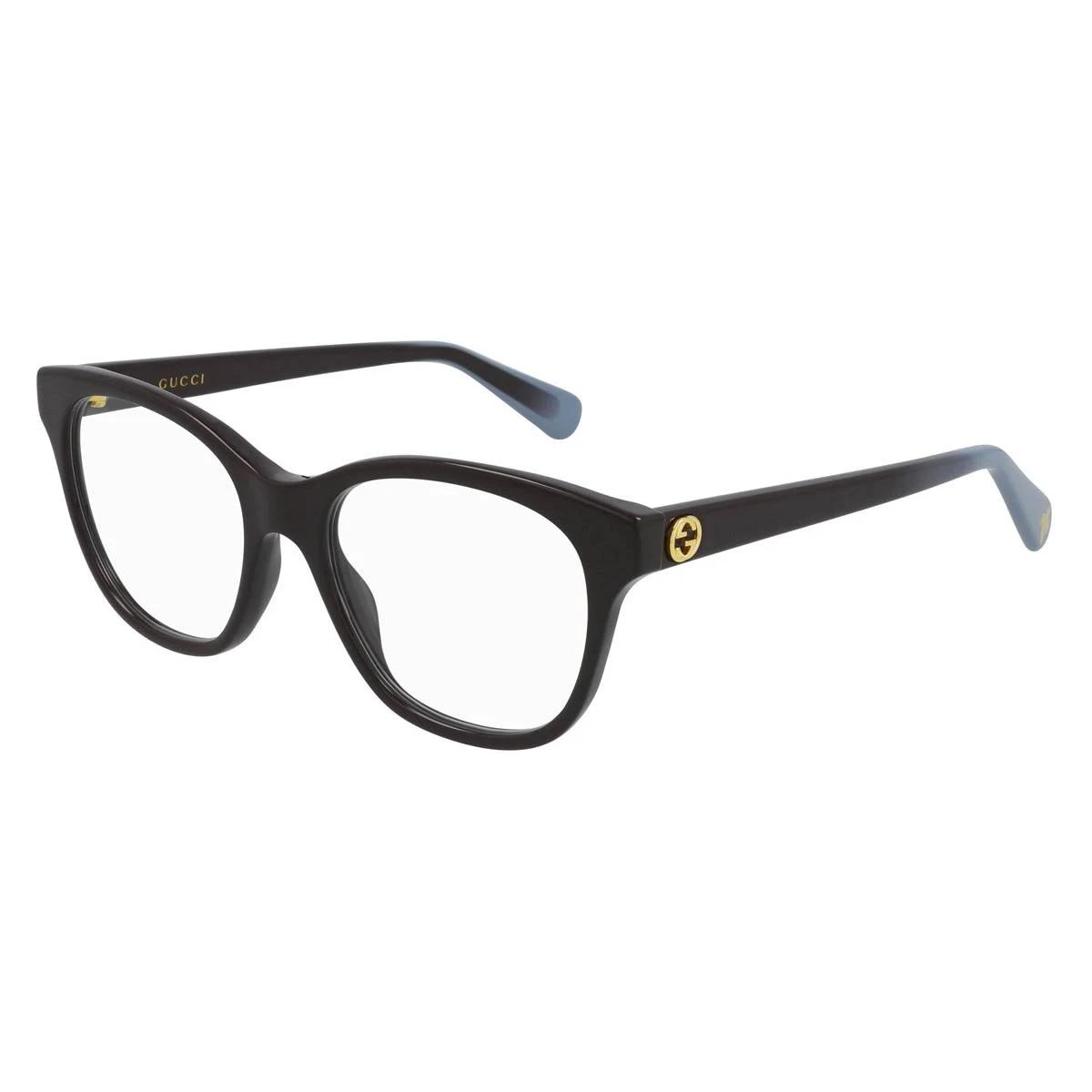 Gucci GG 0923O 004 Brown Plastic Square Eyeglasses 51mm