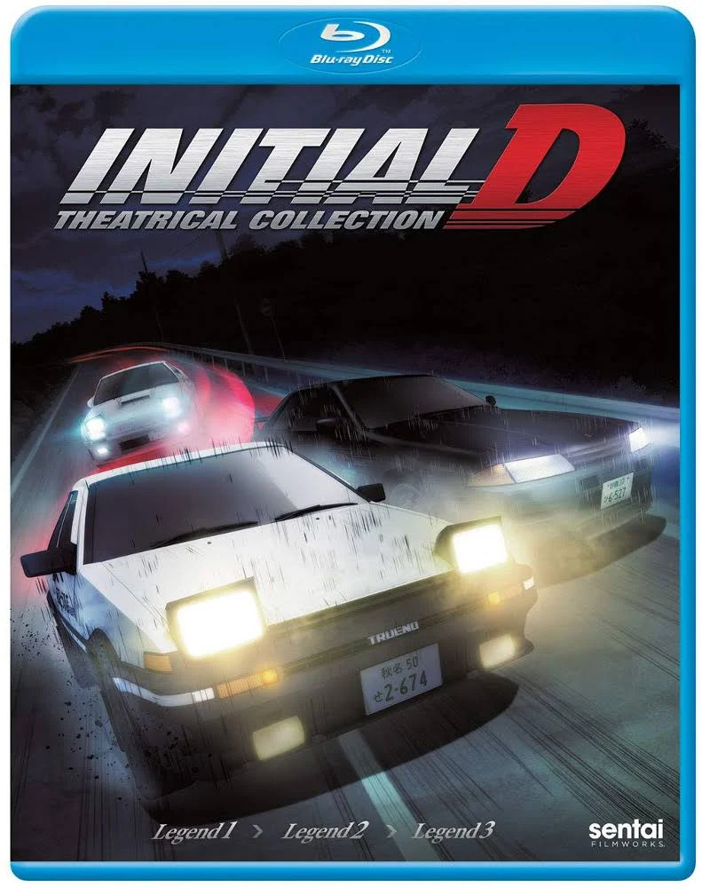 Initial D Legend: Theatrical Collection New Blu-ray Anamorphic, Subtitled