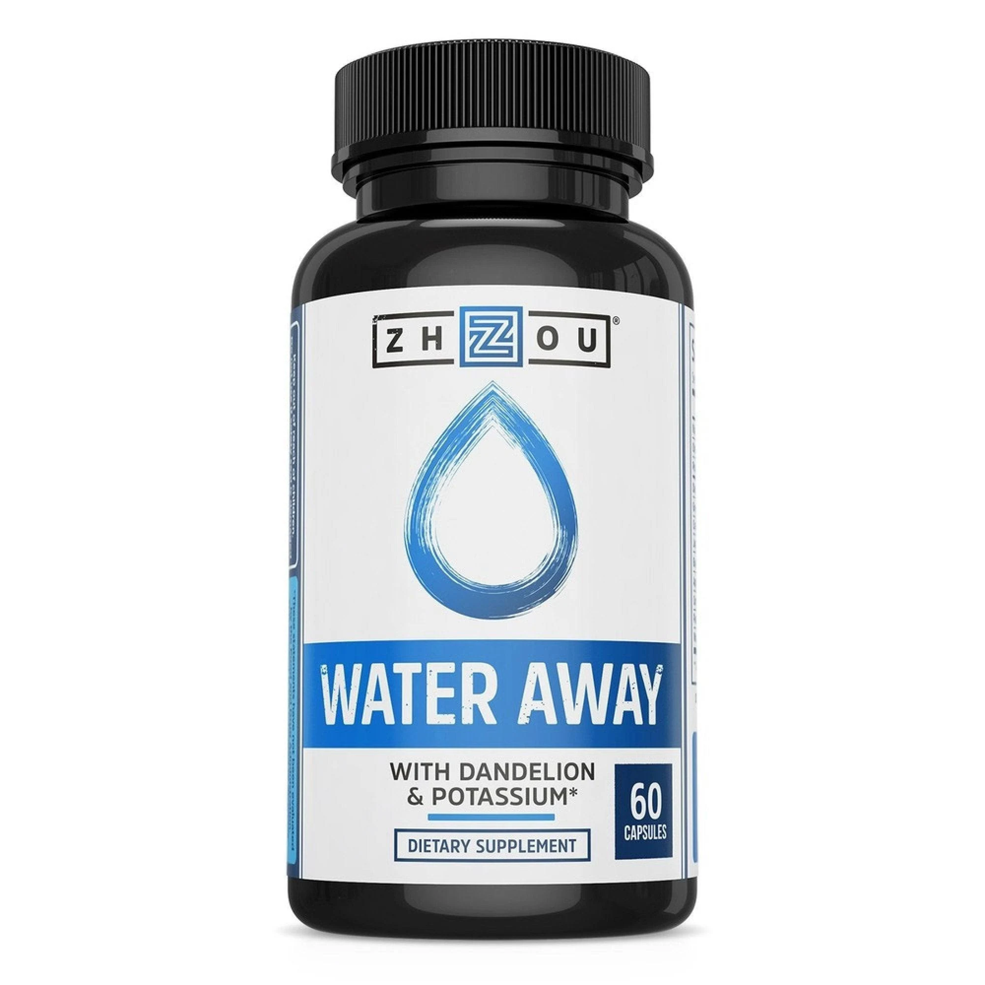 Zhou Nutrition - Water Away - 60 Capsules