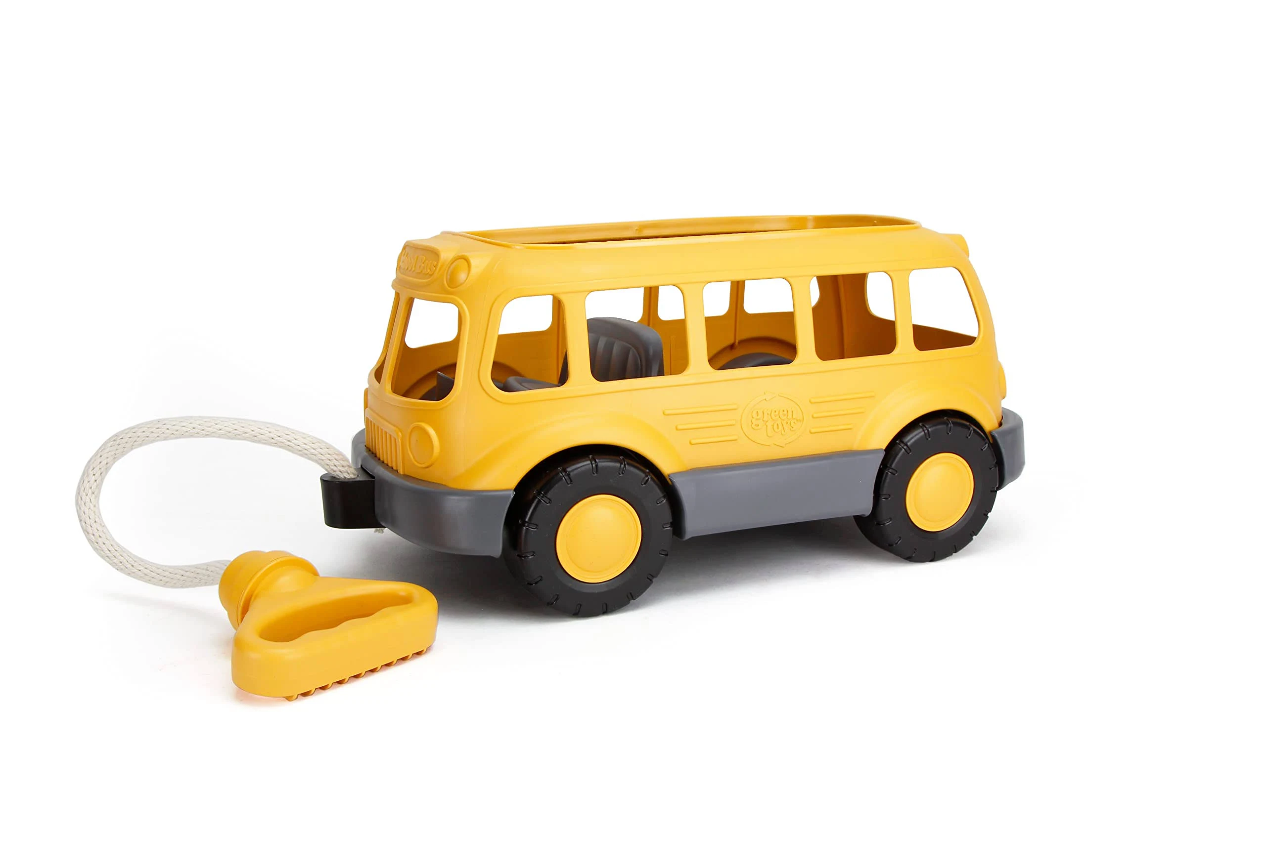 Green Toys School Bus Wagon - FC , Yellow