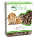 carefresh 99% Dust-Free Natural Paper Small Pet Bedding with Odor Control, 60 L (Color May Vary)