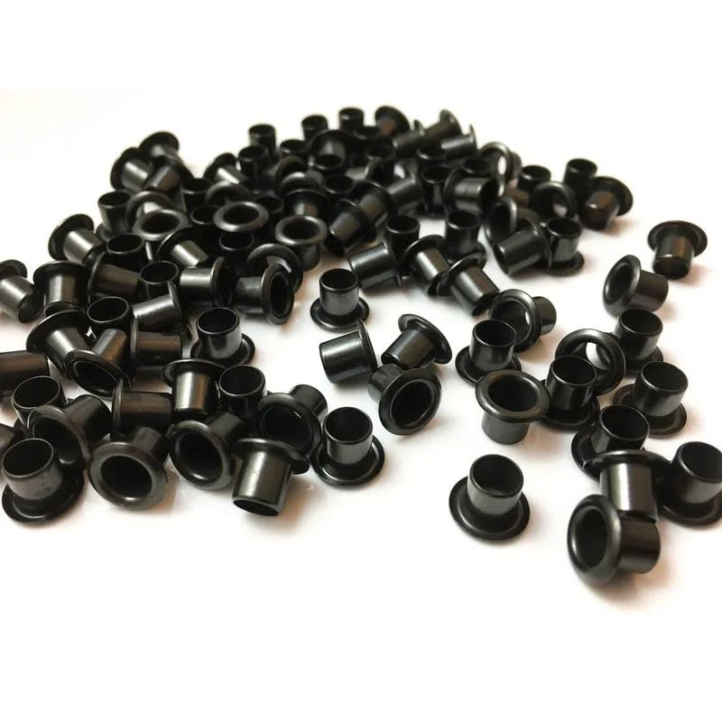 Hollow-Point Gear 8-8 1/4&#034; Black Rivet Kydex Eyelets. Set of 100 DIY Kydex Ho...