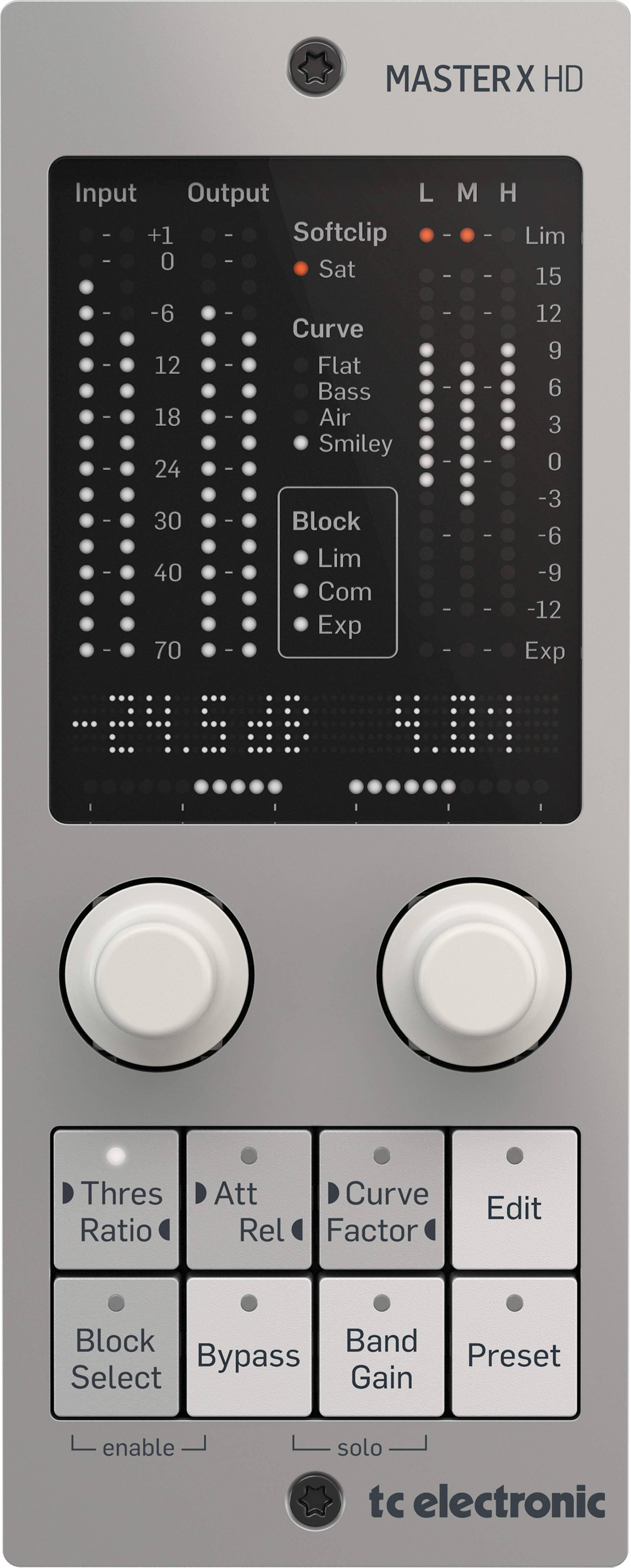 TC Electronic MASTER X HD-DT Multiband Dynamics Processor Plug-In with Optional Hardware Controller