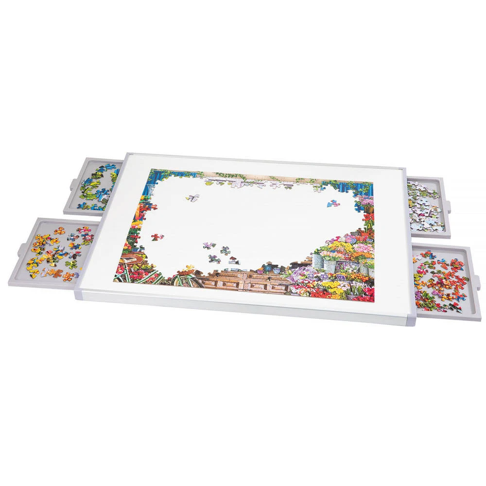 Bits and Pieces Pro Plateau Puzzle Storage Board