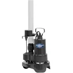 Superior Pump 92341-RTG-P 1/3 HP Cast Iron Submersible Sump Pump Kit with Vertical Float Switch