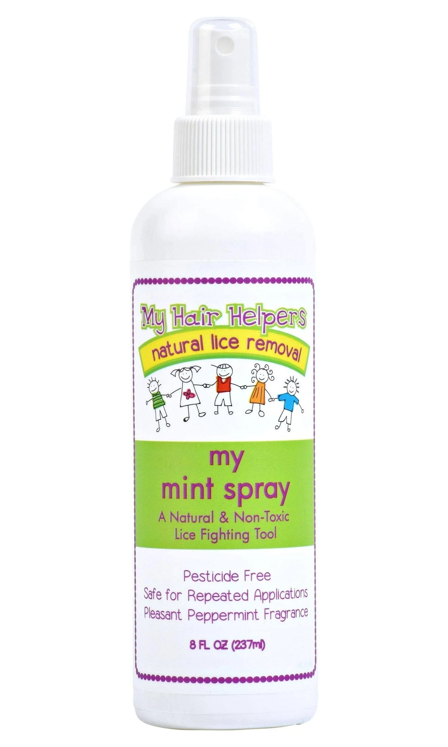 Nit Free 8 Ounce Mint Peppermint Head Lice Repellent Spray 8 ounces 