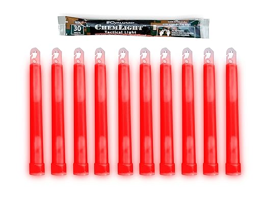 Cyalume-9-8601<wbr/>0 ChemLight Military Grade Chemical Light Sticks – 30 Minute