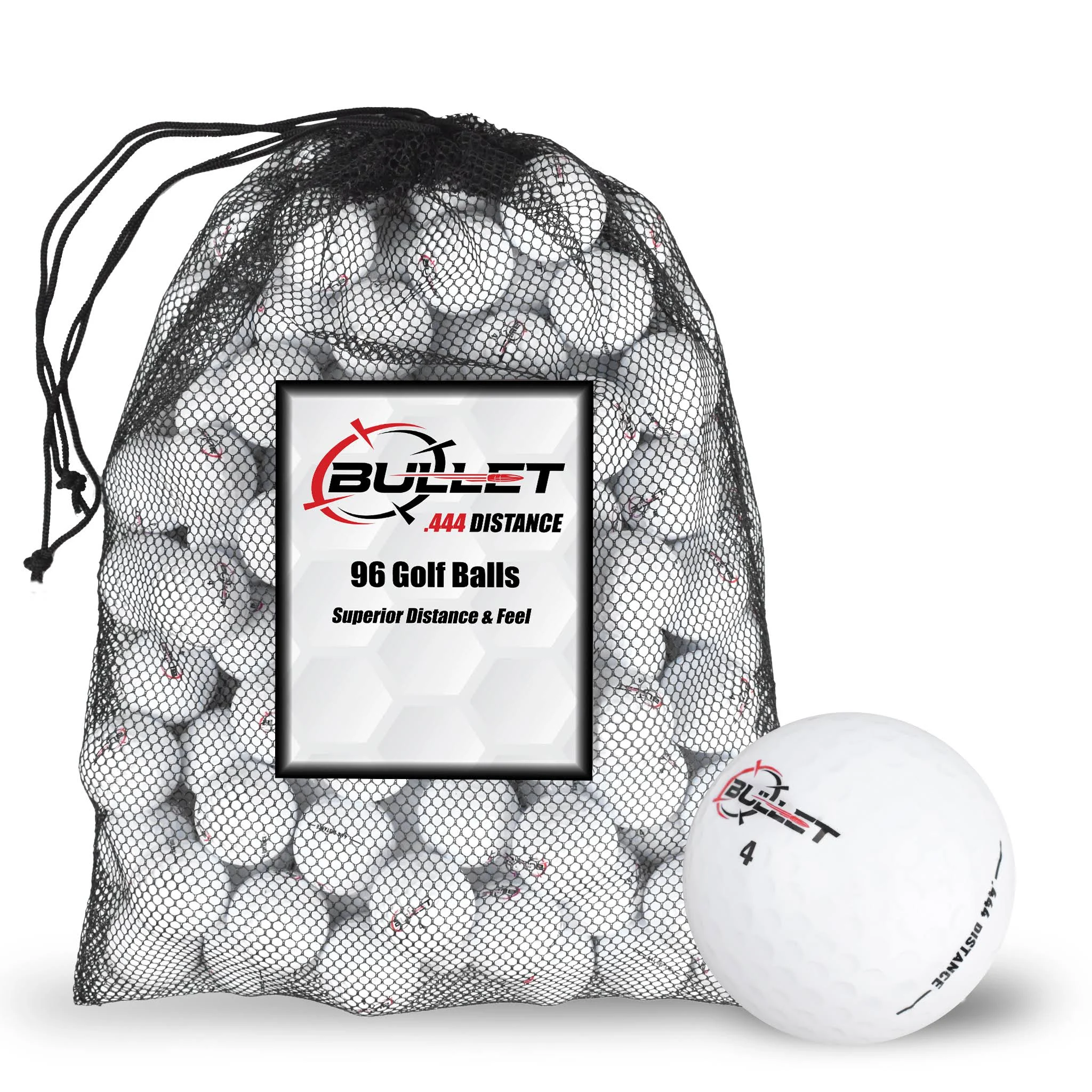 Bullet .444 Distance Golf Balls [96-Ball]