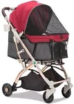 HPZ Pet Rover Lite Premium Light-Weight Dog/Cat/Pet Stroller Travel Carriage with ...