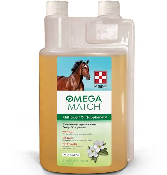 Purina Omega Match Ahiflower Oil Supplement (32 oz)