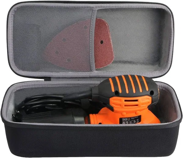 co2CREA Hard Case Replacement for BLACK+DECKER Mouse Detail Sander BDEMS600