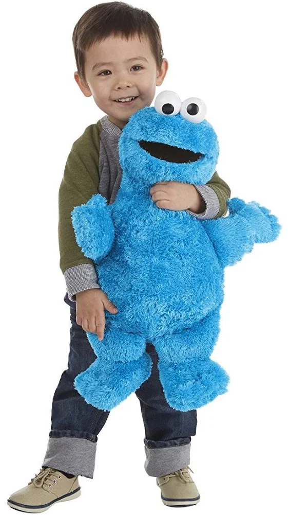 Playskool Sesame Street Cookie Monster Jumbo Plush 20 Inches