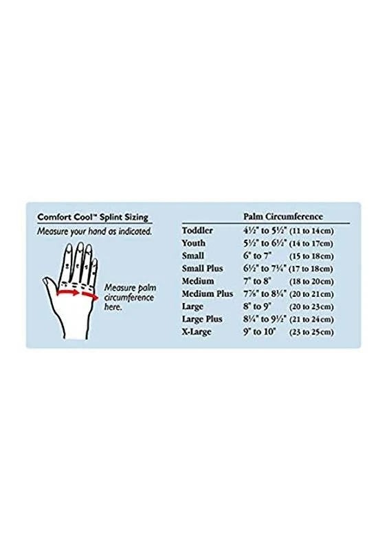 North Coast Medical NC79562 Comfort-Cool Thumb CMC Restriction Splint Left, Small by North Coast Medical