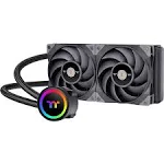 Thermaltake TOUGHLIQUID 240 ARGB Motherboard Sync All-in-One Liquid CPU Cooler, CL-W319-PL12BL-B