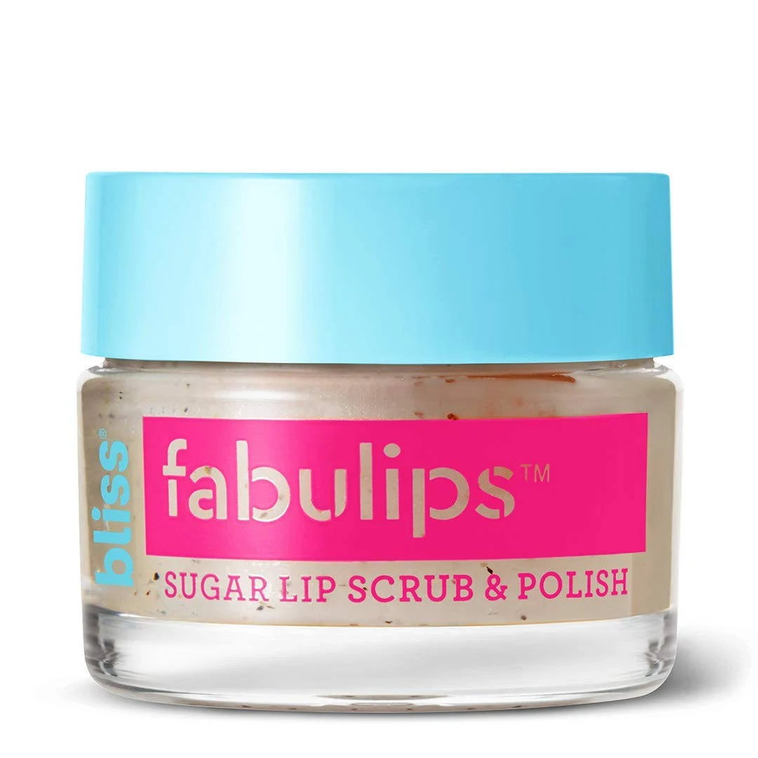 Bliss Fabulips Sugar Lip Scrub Pout Polisher Full Size New in box